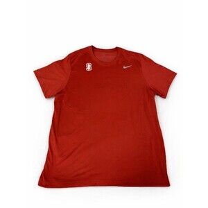 Nike Stanford Cardinal Red Dri-FIT Athletic T-Shirt Men’s 2XL Performance Tee